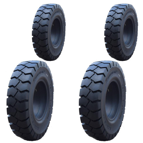 2.50x15-7.50" and 7.00x12-5.00" General-Usage Solid Resilient Tires | 4X DEAL