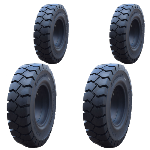 21x8-9-6.00 and 18x7-8-4.33 General-Usage Solid Resilient Tires or 4X DEAL