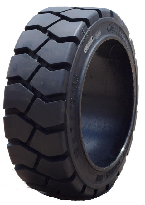 Traction may differ. 21x8x15 Standard Cushion Press On Tire. Best Choice Rubber