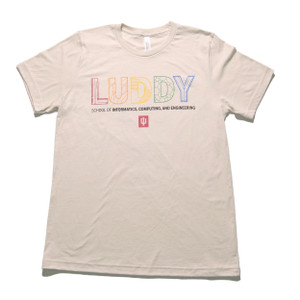 Beige Multi-color T-shirt