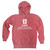 Red Distressed Hoodie