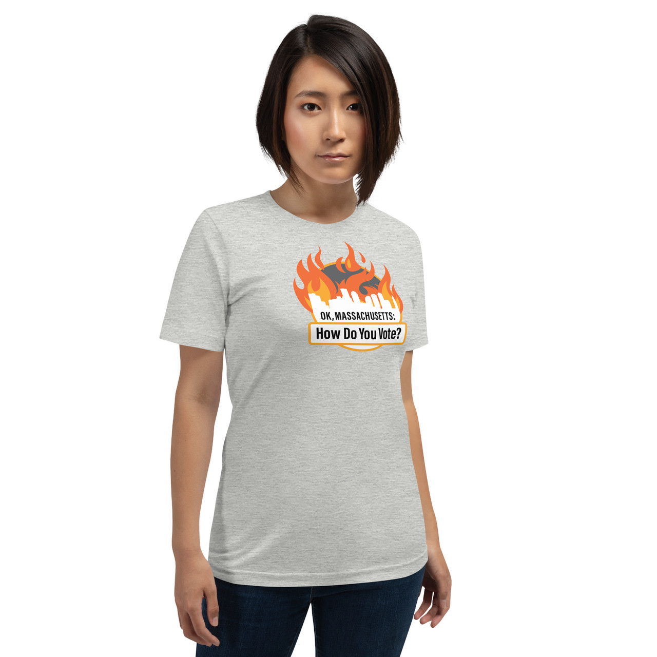 Burning Massachusetts HDYV, Unisex t-shirt