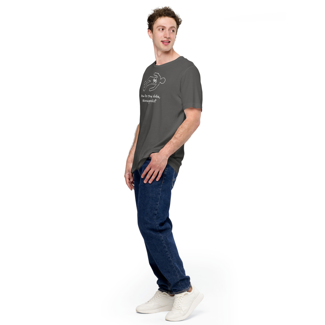 Chalk Lines, Minneapolis 2023, Unisex t-shirt
