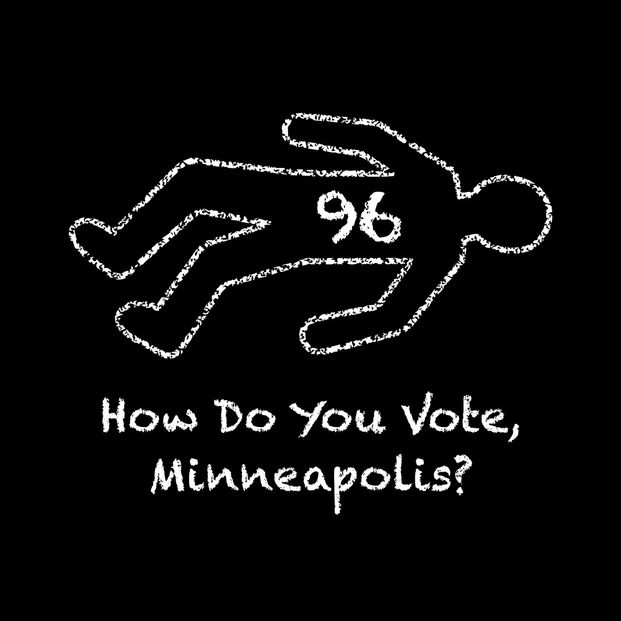 Chalk Lines, Minneapolis 2023, Unisex t-shirt