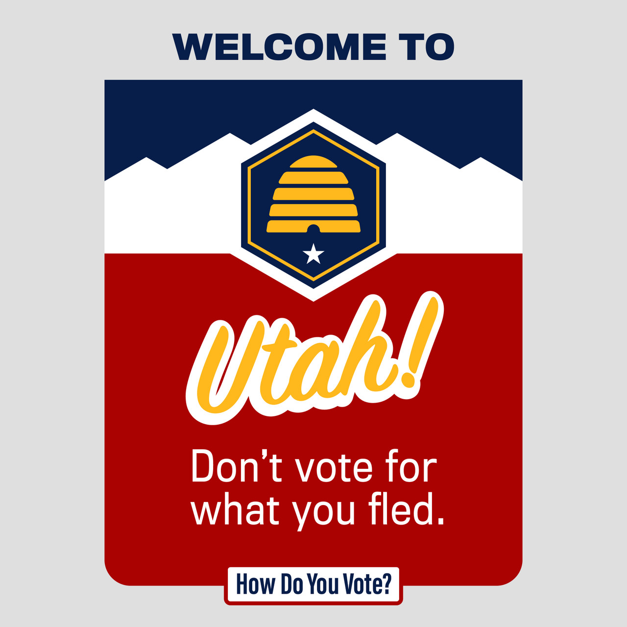 Utah How Do You Vote Design