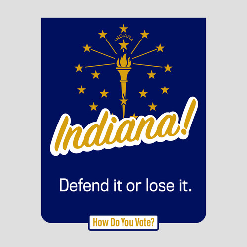 Indiana How Do You Vote Shirt Design Indiana How Do You Vote Shirt Design