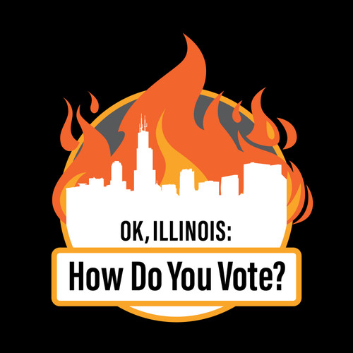 Burning Illinois HDYV, Unisex t-shirt Burning Illinois HDYV, Unisex t-shirt