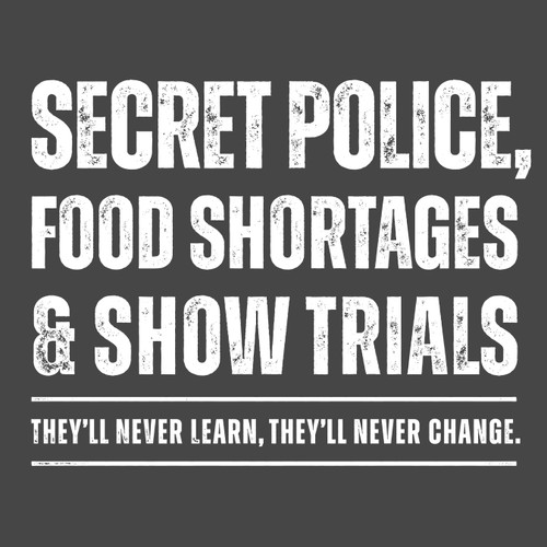 They'll never learn, they'll never change. They'll never learn, they'll never change.