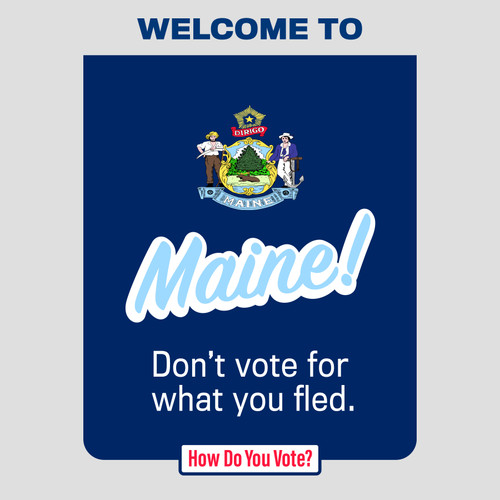 Maine How Do You Vote Design