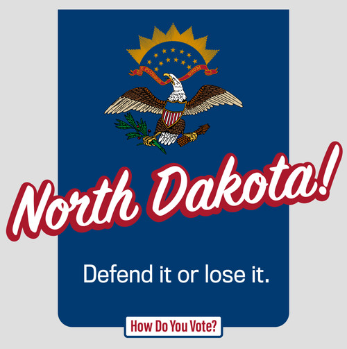 North Dakota How Do You Vote Design North Dakota How Do You Vote Design