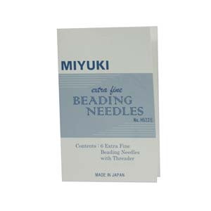 miyuki, beading needles, needle, JPN156, threader