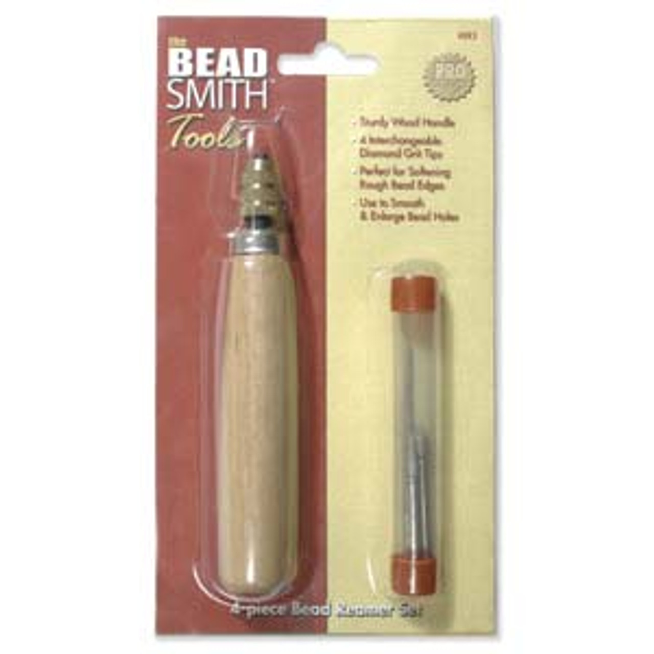 Bead Reamer - Set Of 4 Bead Reamers For Beading (1 Set) 