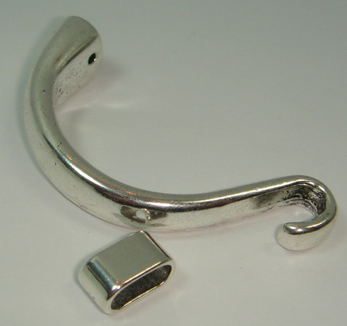 Hook Clasp 5mm Half Cuff Bracelet