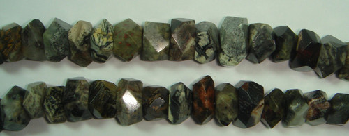 Black Silver Leaf Jasper