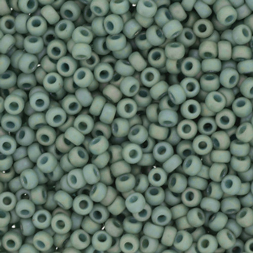 Seed bead, Dyna-Mites™, glass, opaque black, #8 round. Sold per 1