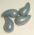 Alabaster Baby Blue Luster 5x8mm Right Zoliduo 14464