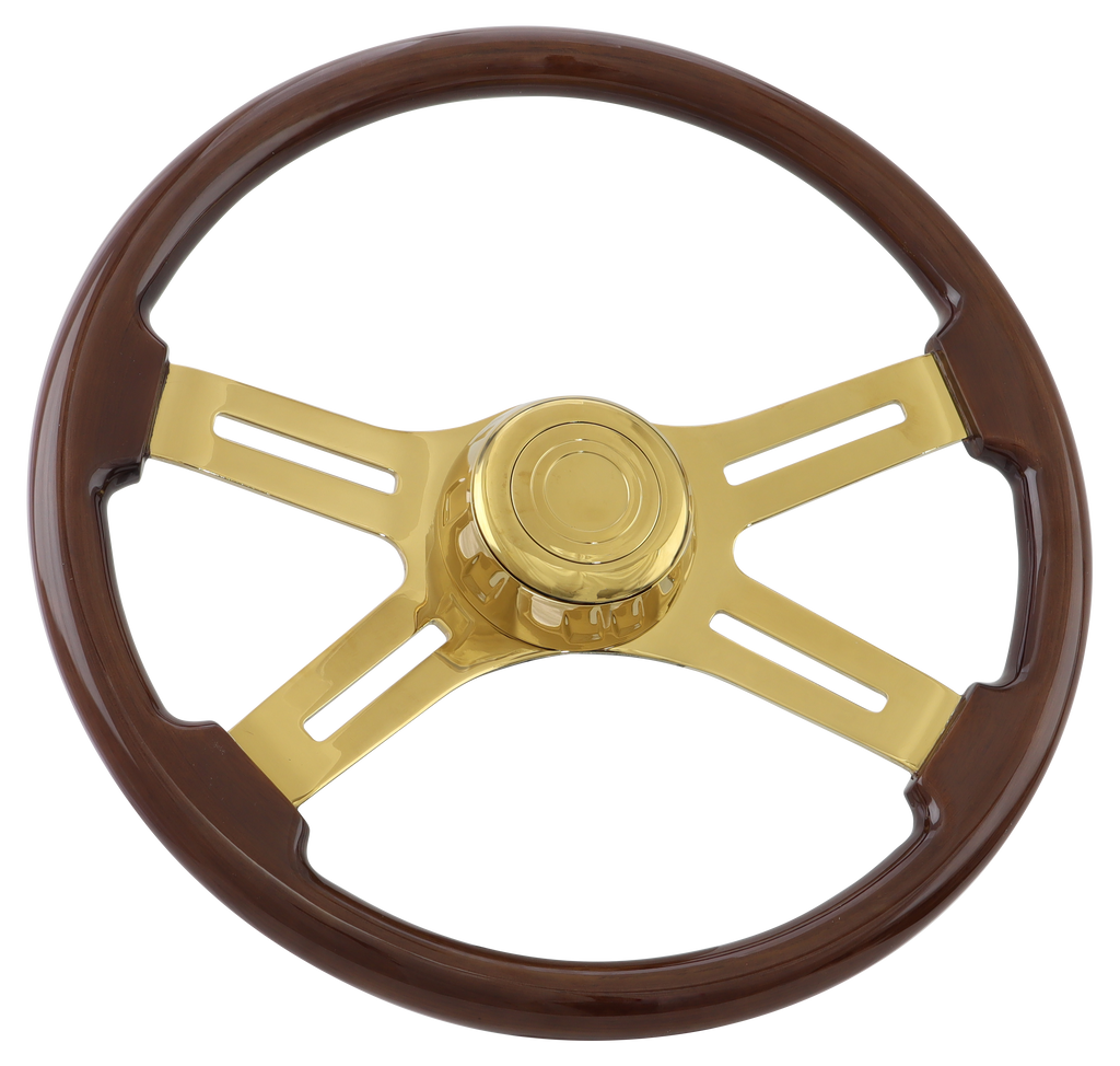 Classic Mahogany - Gold Spokes