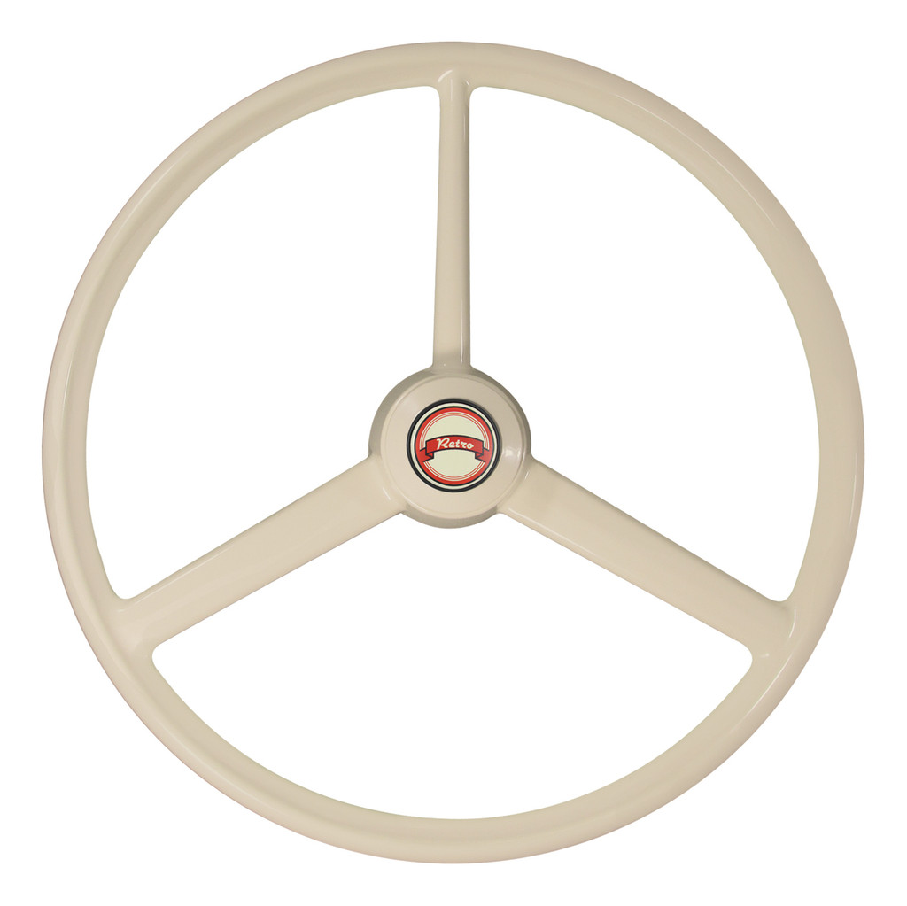 This wheel may be installed with the single spoke positioned up or down.  