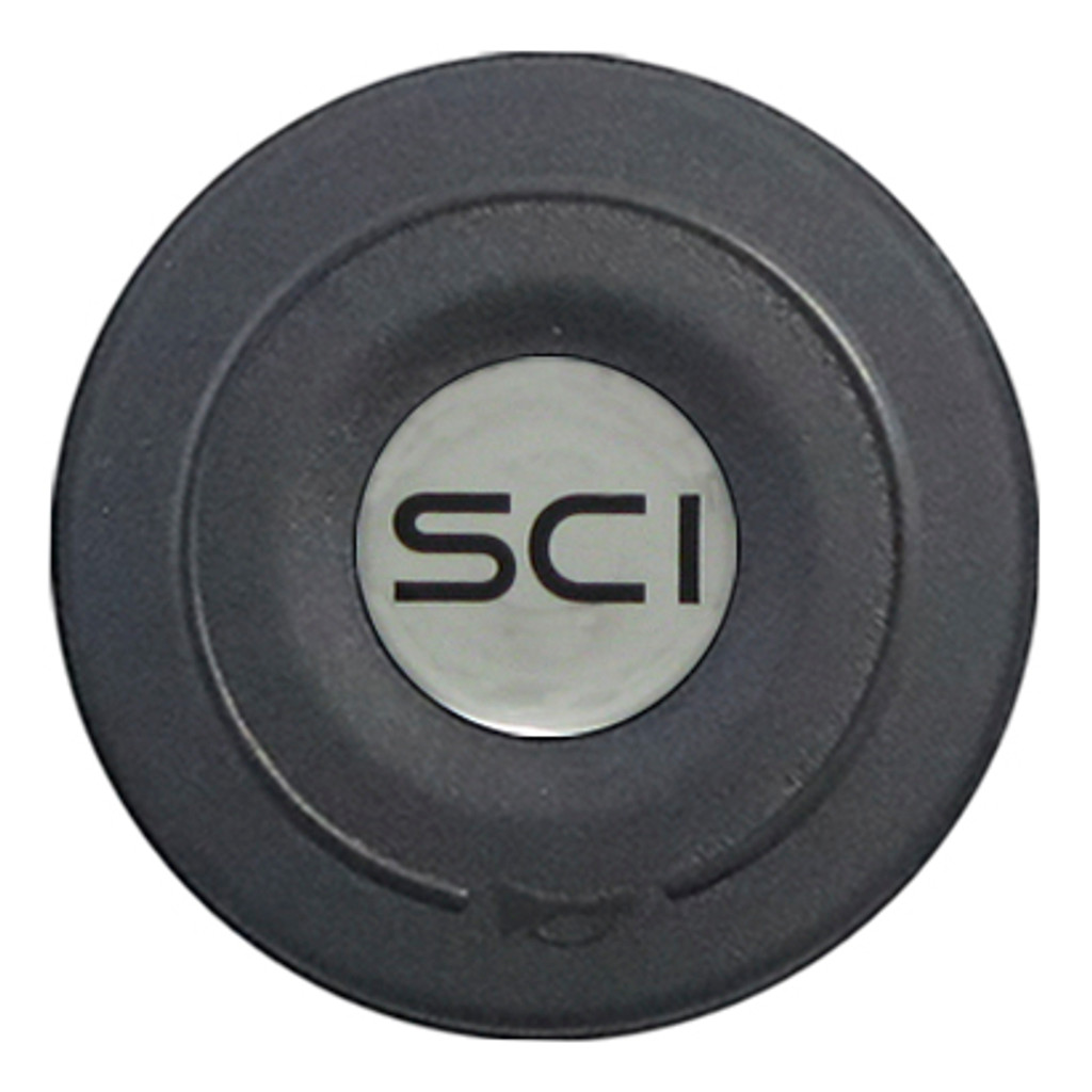 Black Horn Button - Chrome Logo