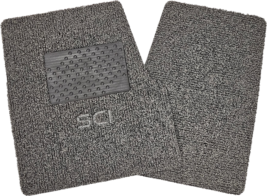 Freightliner Floor Mat (2008 - 2018) - Black/Grey with Logo