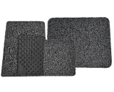 Peterbilt Floor Mat (2005 & Newer) - Black/Grey with Logo