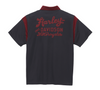 HARLEY-DAVIDSON®MEN'S  SHIRT-WOVEN,COLORBLOCK BLACK