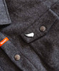 SA1NT WOOL SHERPA LINED JACKET