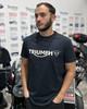 Triumph Men's Cartmel T Shirt Jet Black