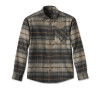 Men's Bar & Shield Premium Shirt - Grey Plaid