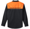 Harley-Davidson Shirt Stacked Bar & Shield black/orange