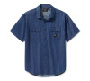 Men's Bar & Shield Chambray Shirt