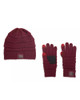 Harley-Davidson® Women's Open Road Knit Hat & Glove Set - Tawny Port