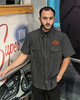 Men's Vintage Pinstripe Short Sleeve Shirt