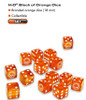H-D Orange Dice *1 piece model 681