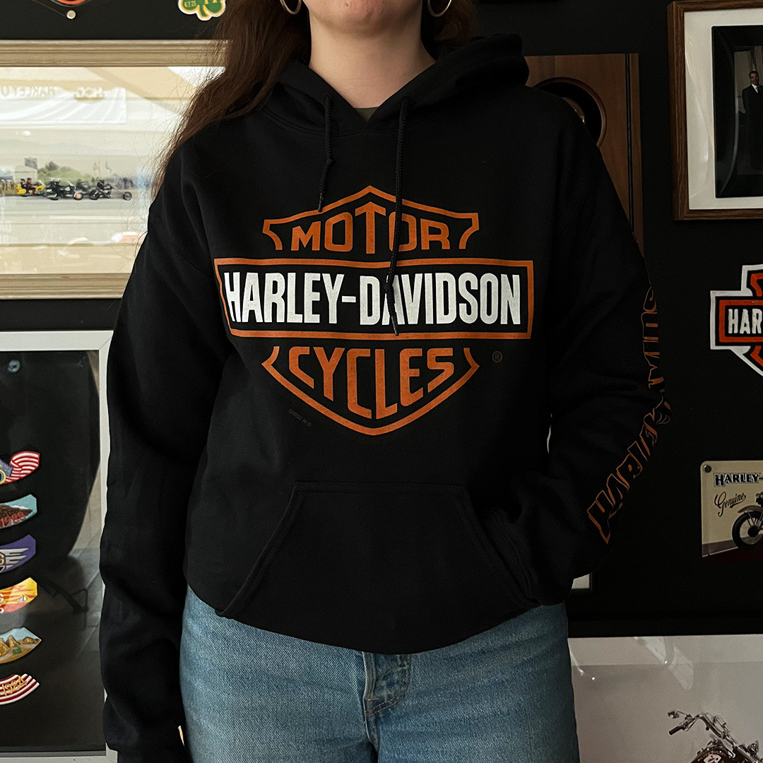 Dublin Harley-Davidson Black Bar u0026 Shield Hoodie