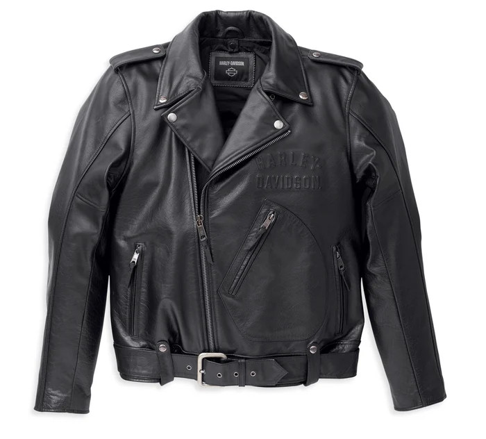 Davidson Reflective Skull Leather Jacket Harley Davidson Skull
