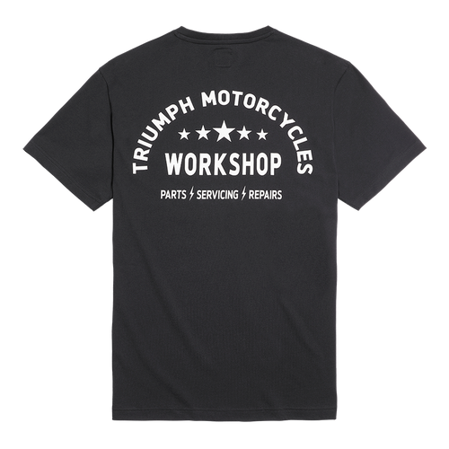 TRIUMPH WORKSHOP ADDRESS T-SHIRT TRIUMPH WORKSHOP ADDRESS T-SHIRT