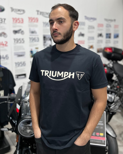 Triumph Men's Cartmel T Shirt Jet Black
