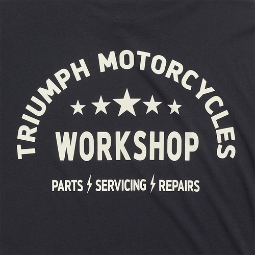 Triumph Pit Tee Black/Bone