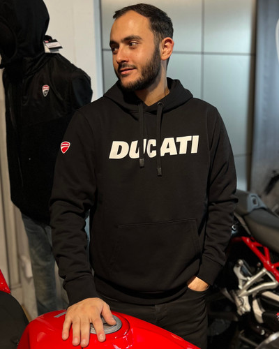 Ducati Essential Men's Hoodie - Black
