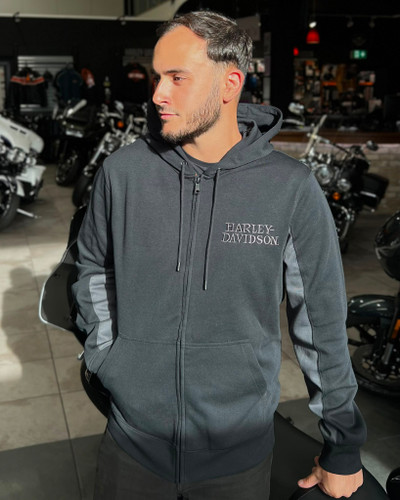 Harley-Davidson Zip Hoodie Willie G Skull Gaiter black