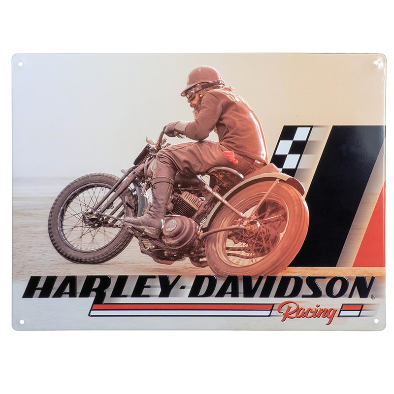 H-D BEACH RACER TIN SIGN