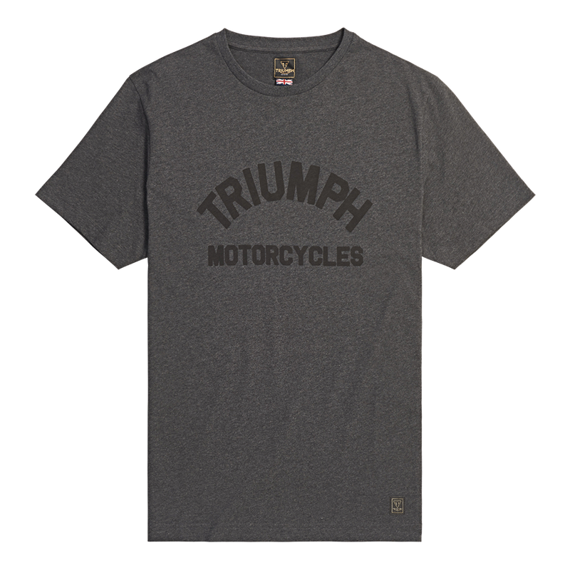 Burnham Tee Black Marl