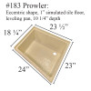 #183 Prowler RV fiberglass shower pan