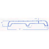 #530 Coachmen RV fiberglass tandem fender skirt