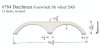 #784 Dutchmen RV fiberglass tandem fender skirt