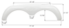 Open Range Tandem Fender Skirt FS8204