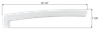 Fleetwood Rear Top Cap 18611 18612
