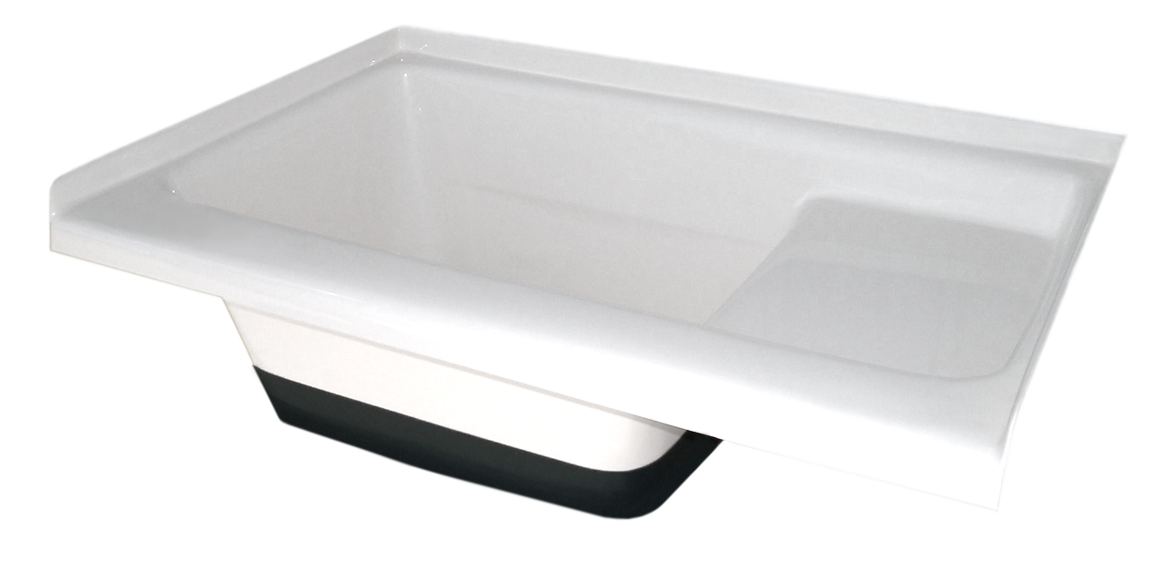 RV Bath Tub Right Hand Drain TU600RH
