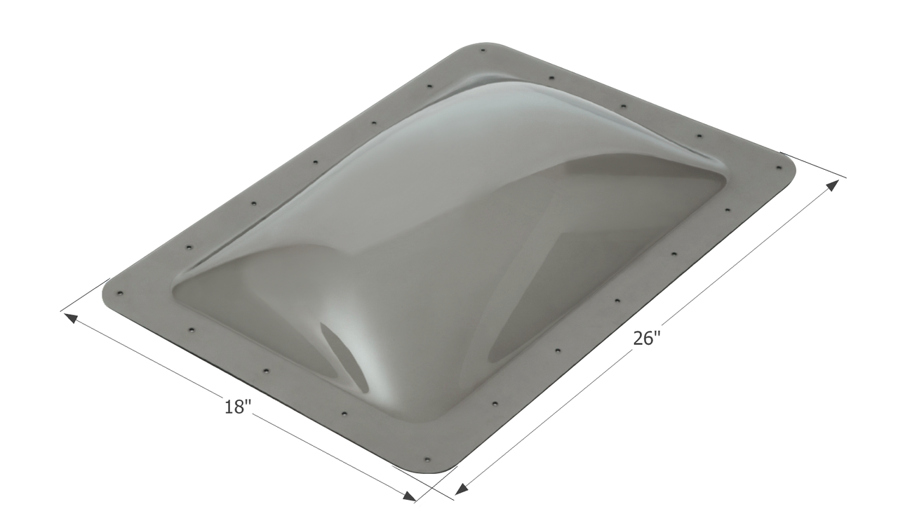 RV Outer Skylight - 14 X 22 - CLEAR - Elk Mountain